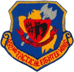 432d Tactical Fighter Wing 
Translation: VICTORIA PER SCIENTIAM = Victory Through Knowledge
