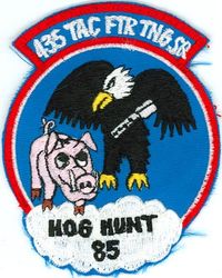 435th Tactical Fighter Training Squadron HOG HUNT Deployment  1985
