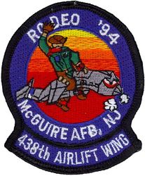 438th Airlift Wing Air Mobility Rodeo Competition 1994 
