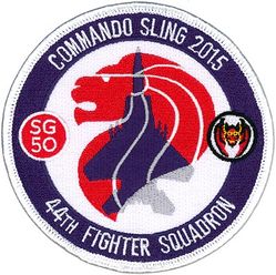44th Fighter Squadron Exercise COMMANDO SLING 2015
