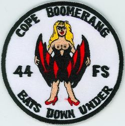 44th Fighter Squadron Exercise COPE BOOMERANG
