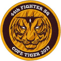 44th Fighter Squadron Exercise COPE TIGER 2017
