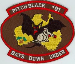 44th Tactical Fighter Squadron Exercise PITCH BLACK 1991 

