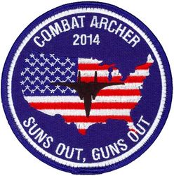 44th Fighter Squadron Exercise COMBAT ARCHER 2014
