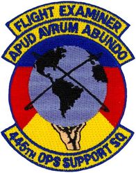 445th Operations Support Squadron Flight Examiner
