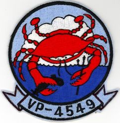Patrol Squadron 4549 (VP-4549)
VP-4549 "Watermen" was a Naval Reserve augmentation unit. 
