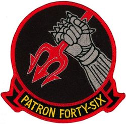 Patrol Squadron 46 (VP-46) 
Established as Patrol Squadron FIVE-S (VP-5S) on 1 Jul 1931. Redesignated Patrol Squadron FIVE-F (VP-5F) on 1 Apr 1933.  Redesignated Patrol Squadron FIVE (VP-5) on 1 Octr 1937. Redesignated Patrol Squadron THIRTY-THREE (VP 33) on 1 Jul 1939. Redesignated Patrol Squadron THIRTY-TWO (VP-32) on 1 Oct 1941. Redesignated Patrol Bombing Squadron THIRTY TWO (VPB-32) on 1 Oct 1944. Redesignated Patrol Squadron THIRTY-TWO (VP-32) on 15 May 1946. Redesignated Medium Patrol Squadron (Seaplane) SIX (VP-MS-6) on 15 Nov 1946. Redesignated Patrol Squadron FORTY-SIX (VP-46) "Grey Knights" on 1 Sep 1948-.

Lockheed P-3C UIIIR Orion


