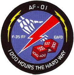 461st Flight Test Squadron F-35 1000 Hours
