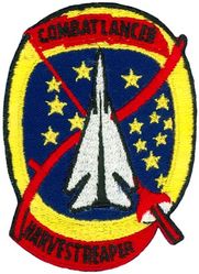 428th Tactical Fighter Squadron F-111 COMBAT LANCER and HARVEST REAPER
Harvest Reaper: Jun 1967. Combat Lancer: 15 Mar 1968-22 Nov 1968, detachment of 6 F-111As to Southeast Asia. 
