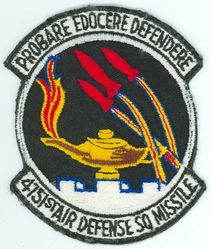 4751st Air Defense Squadron, Missile
