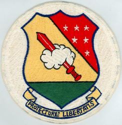 479th Fighter-Day Wing
Translation: PROTECTORES LIBERTATIS = Defenders of Liberty
Japanese Made, Circa 1957
