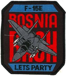492d Fighter Squadron Operation ALLIED FORCE 1999
