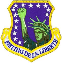 48th Fighter Wing Morale
Translation: STATUE DE LA LIBERTE = The Statue of Liberty
