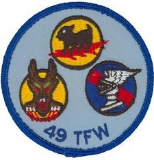 49th Tactical Fighter Wing Gaggle
Gaggle: 8th Tactical Fighter Squadron, 9th Tactical Fighter Squadron & 7th Tactical Fighter Squadron. 
