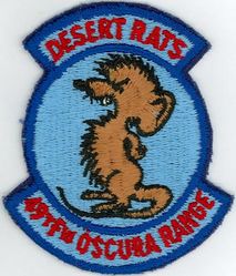 49th Tactical Fighter Wing Oscura Range

