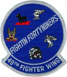 49th Fighter Wing Gaggle
Gaggle: 7th Fighter Squadron, 8th Fighter Squadron, 9th Fighter Squadron, 48th Rescue Squadron & 20th Fighter Squadron. 
