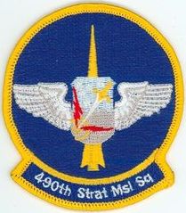 490th Strategic Missile Squadron (ICBM-Minuteman) 
