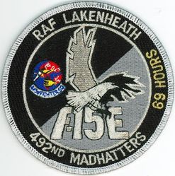 492d Fighter Squadron F-15E 69 Hours
