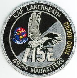 492d Fighter Squadron F-15E 1000 Hours
