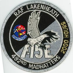 492d Fighter Squadron F-15E 2000 Hours
