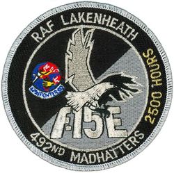 492d Fighter Squadron F-15E 2500 Hours
