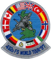 492d Fighter Squadron World Tour 1997

