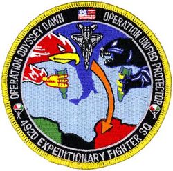 492d Expeditionary Fighter Squadron Operations ODYSSEY DAWN and UNIFIED PROTECTOR 2011
