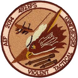 492d Expeditionary Fighter Squadron AIR EXPEDITIONARY FORCE DEPLOYMENT 2014
Keywords: desert