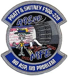 493d Aircraft Maintenance Unit Propulsion Specialists Morale
MFE= Mother Fuckin' Engines.
