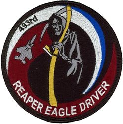 493d Fighter Squadron F-15 Pilot

