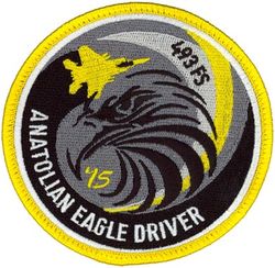 493d Fighter Squadron Exercise ANATOLIAN EAGLE 2015 F-15 Pilot
493d Fighter Squadron's deployment to 3rd Main Jet Base, Konya, Turkey, 8-18 Jun 2015, for Anatolian Eagle 2015, a joint training exercise between the Turkish, US and other NATO air forces. 
