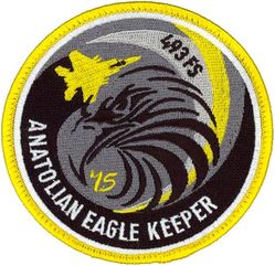 493d Aircraft Maintenance Unit Exercise ANATOLIAN EAGLE 2015
493d Fighter Squadron's deployment to 3rd Main Jet Base, Konya, Turkey, 8-18 Jun 2015, for Anatolian Eagle 2015, a joint training exercise between the Turkish, US and other NATO air forces. 
