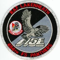 494th Fighter Squadron F-15E
