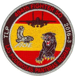 494th Fighter Squadron Tactical Leadership Program 2016-3 
