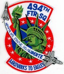 494th Fighter Squadron F-111F to F-15E Conversion
