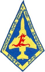 496th Tactical Fighter Squadron F-4E Morale
