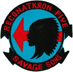 Reconnaissance Heavy Attack Squadron 5 (RVAH-5) 
Established as Composite Squadron Five (VC-5) in Sep 1948. Redesignated Heavy Attack Squadron Five (VAH-5) "Mushmouths, later Savage Sons "on 3 Feb 1956; Reconnaissance Attack Squadron Five (RVAH-5) ON 5 May 1964. Disestablished on 30 Sep 1977.

North American RA-5C Vigilante, 1964-1977

