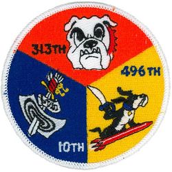 50th Tactical Fighter Wing Gaggle
Gaggle: 313th Tactical Fighter Squadron, 496th Tactical Fighter Squadron & 10th Tactical Fighter Squadron.
