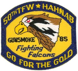 50th Tactical Fighter Wing Gunsmoke Competition 1985
