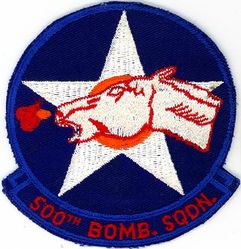 500th Bombardment Squadron, Tactical
