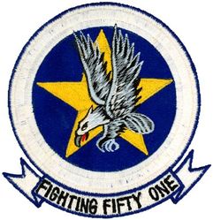 Fighter Squadron 51 (VF-51)
VF-51 "Screaming Eagles"  (Second VF-51)
1960's. 
Vought F-8A/E/H/J Crusader
McDonnell Douglas F-4N Phantom II

