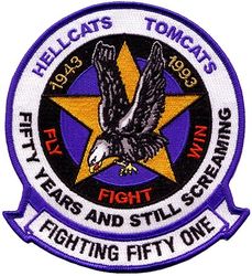 Fighter Squadron 51 (VF-51) 50th Anniversary
VF-51 "Screaming Eagles"
1993
Grumman F-14A Tomcat
