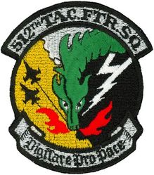 512th Tactical Fighter Squadron
Translation: VIGILARE PRO PACE = On Guard for Peace
