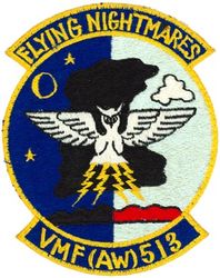 Marine All-Weather Fighter Squadron 513  (VMF (AW)-513)
VMF(AW)-513 "Flying Nightmares"
1962-1963
F-4D Skyray
F-4 Phantom II
