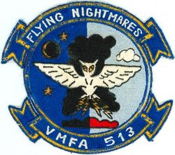 Marine Fighter Attack Squadron 513 (VMFA-513)
VMFA-513 "Flying Nightmares"
1963-1970
F-4B Phantom II
