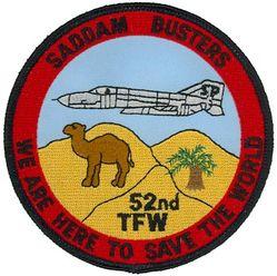 52d Tactical Fighter Wing Operation DESERT STORM
Original had no palm tree.
