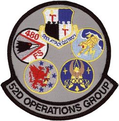 52d Operations Group Gaggle
Gaggle: 52d Operations Group, 81st Fighter Squadron, 606th Air Control Squadron, 52d Operations Support Squadron & 480th Fighter Squadron. 
