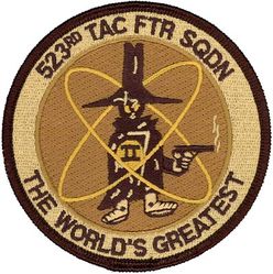 523d Fighter Squadron Heritage
Keywords: desert