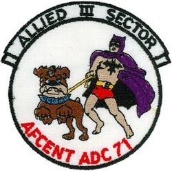 525th Tactical Fighter Squadron Allied Forces Central Europe Air Defense Competition 1971
Used by the 525th TFS for the 1971 AFCENT Air Defense Competition.
