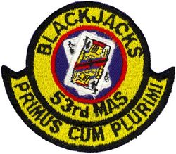 53d Military Airlift Squadron
Translation: PRIMUS CUM PLURIMI = First With the Most
